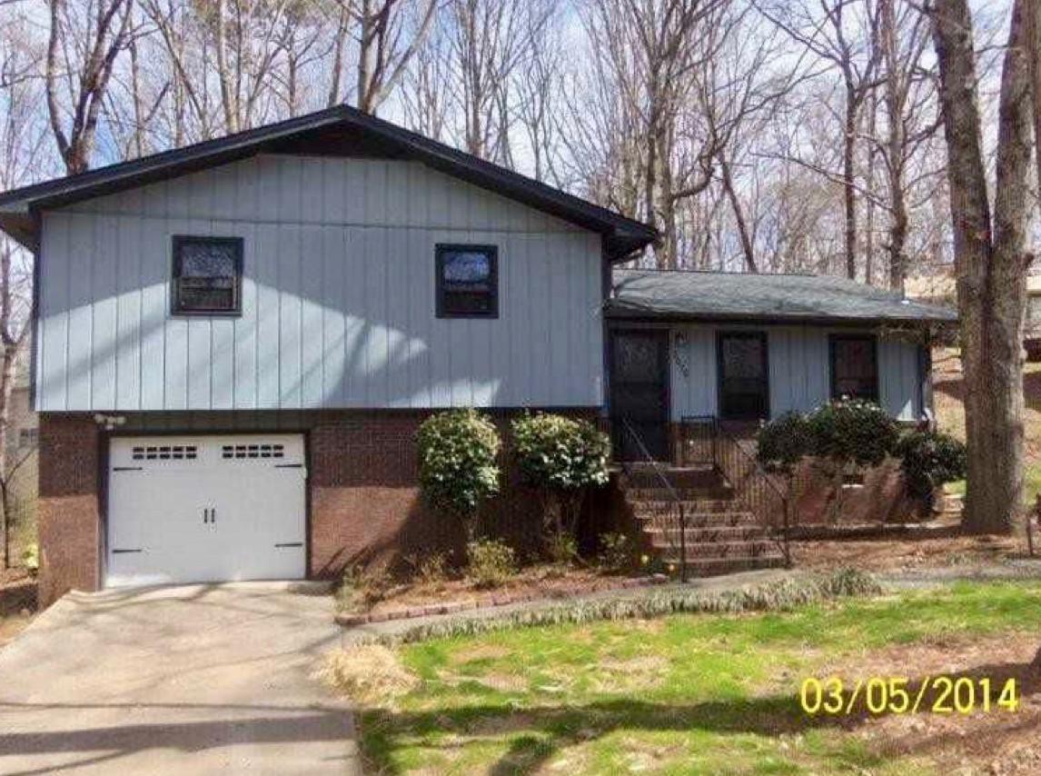 Before: Split-level exterior